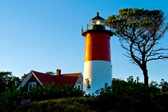 Nauset Lighthouse at Dusk on Cape Cod